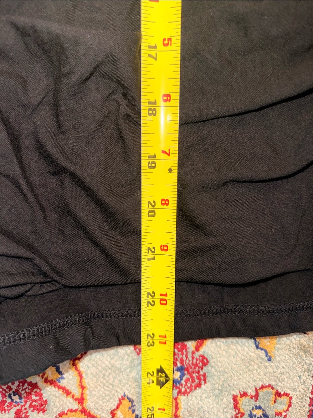 MM Lafleur Black Draped Wrap-Front Long Sleeve Top - Picture 8 of 10
